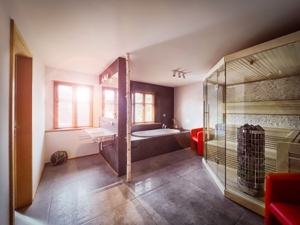 Bad der Ferienwohnung in Buschvitz auf Rügen