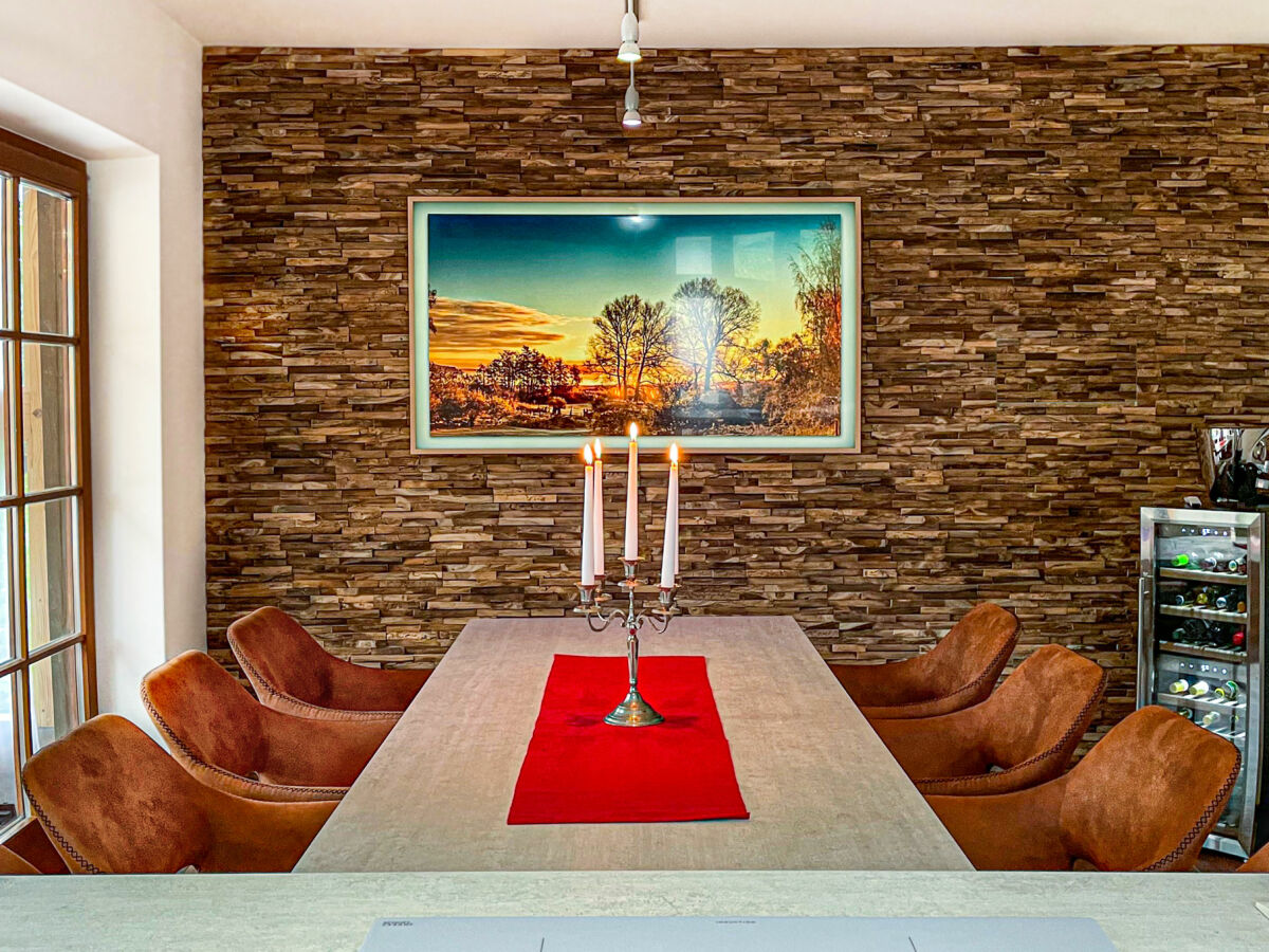 Küche der Ferienwohnung auf Rügen in Buschvitz