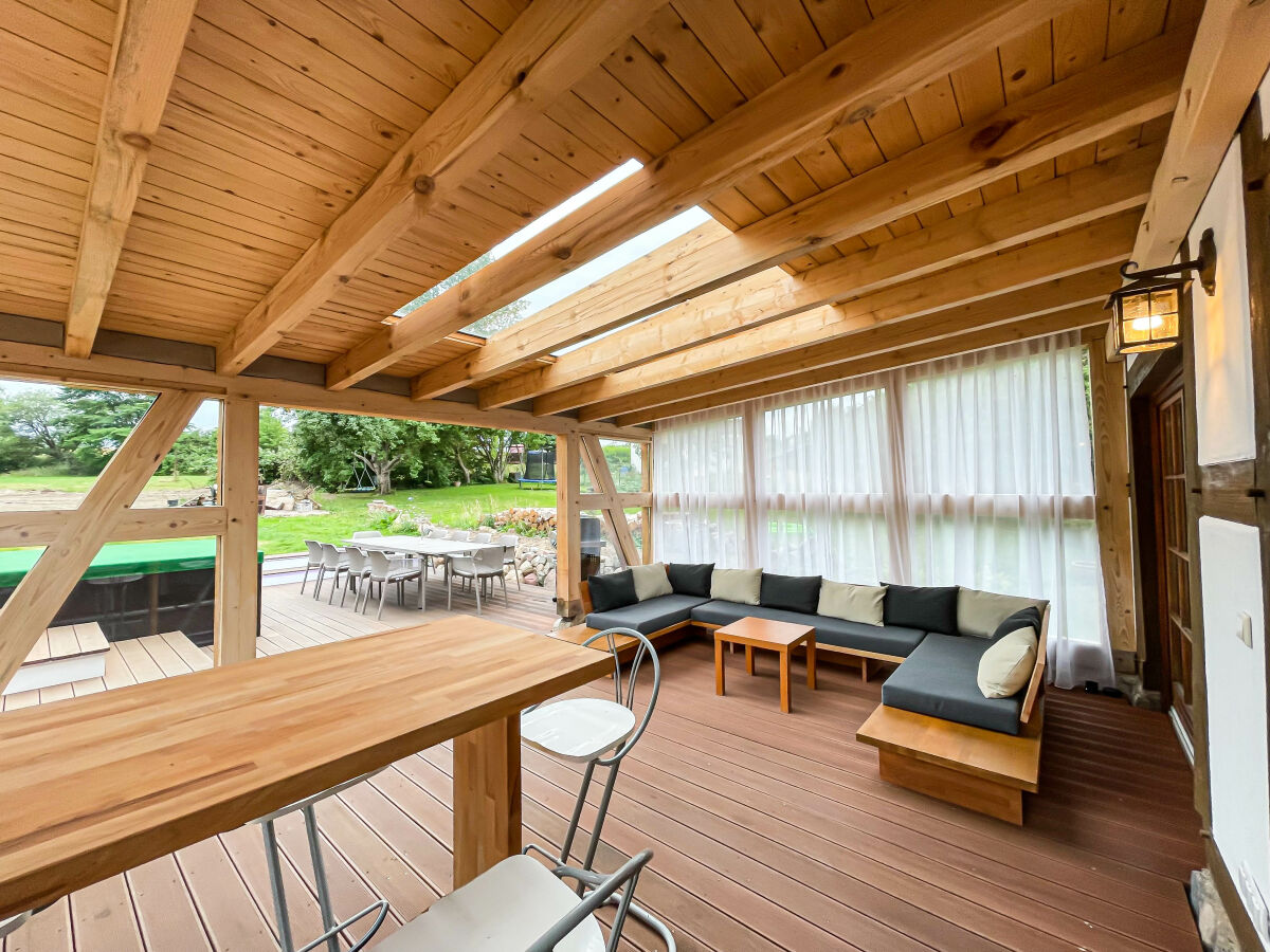 Wintergarten der Ferienwohnung in Buschvitz auf Rügen